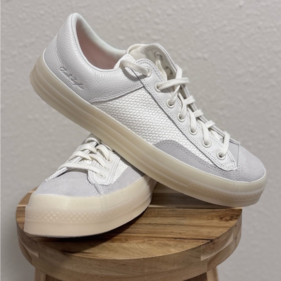 NWT & Box Converse Chuck 70 Marquis Low Top | Vintage White/Fossil Grey EU 46 - Picture 8 of 11